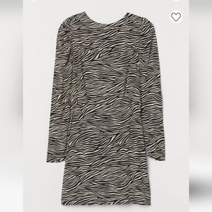 H&M Zebra Print Dress